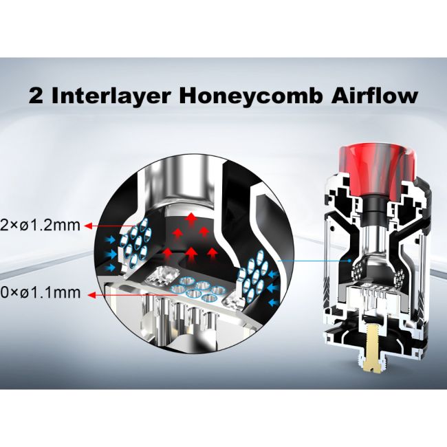 Hellvape Fat Rabbit Solo 2 RTA - обслуживаемый бак Hellvape Fat Rabbit Solo 2 RTA - обслуживаемый бак