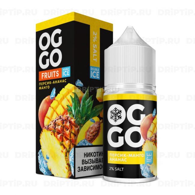 Жидкость Oggo Salt - Персик Ананас Манго 