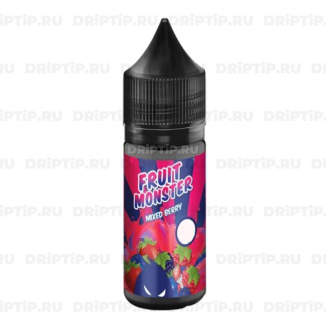 Жидкость Fruit Monster Salt - Mixed Berry 10ml Жидкость Fruit Monster Salt - Mixed Berry 10ml