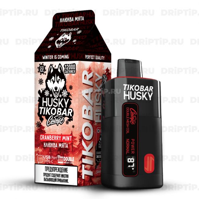 Husky Tikobar 12000 - Cranberry Mint