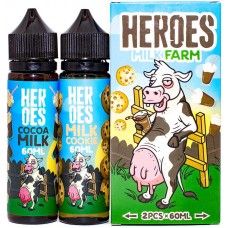HEROES MilkFarm Pack 60ml+60ml 3mg HEROES MilkFarm Pack 60ml+60ml 3mg
